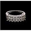 Image 2 : 0.91 ctw Diamond Ring - 14KT White Gold