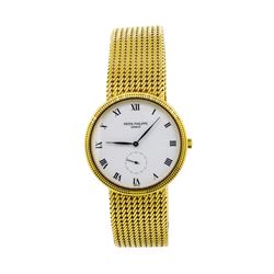 Patek Philippe 18KT Yellow Gold Calatrava Men's Watch