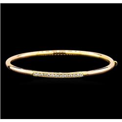 14KT Rose Gold 0.40 ctw Diamond Bracelet