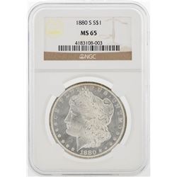 1880-S NGC MS65 Morgan Silver Dollar