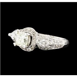 2.01 ctw Diamond Ring - 18KT White Gold