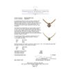 Image 3 : 1.52 ctw Emerald and Diamond Necklace - 14KT Yellow Gold