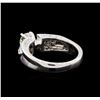 Image 3 : 1.42 ctw Diamond Ring - 18KT White Gold