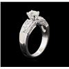 Image 4 : 1.42 ctw Diamond Ring - 18KT White Gold