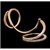 Image 3 : 14KT Rose Gold 0.44 ctw Diamond Ring