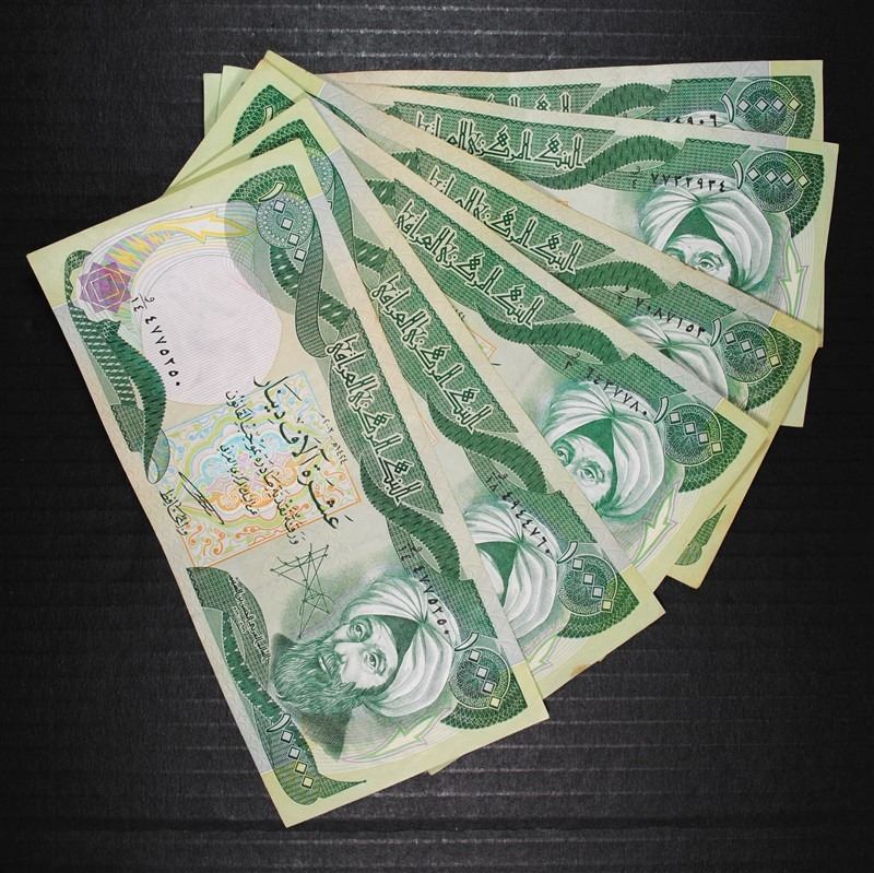 6 X 10000 IRAQI DINAR NOTES OFFICIAL CURRENCY OF IRAQ NICE CIRC NOTES