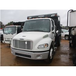 2013 FREIGHTLINER DUMP, VIN/SN:1FYACYDT6DNB74082 - S/A, CUMMINS DIESEL ENGINE, ALLISON A/T, 23K REAR