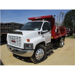 2003 GMC C7500 DUMP, VIN/SN:1GDM7E1373F520857 - S/A, DURAMAX DIESEL ENGINE, 6 SPEED TRANS, GVWR 33,0