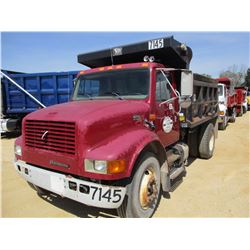 1997 INTERNATIONAL 4700 DUMP, VIN/SN:1HTSCAAN4VH491491 - S/A, INTERNATIONAL DIESEL ENGINE, 6 SPEED T