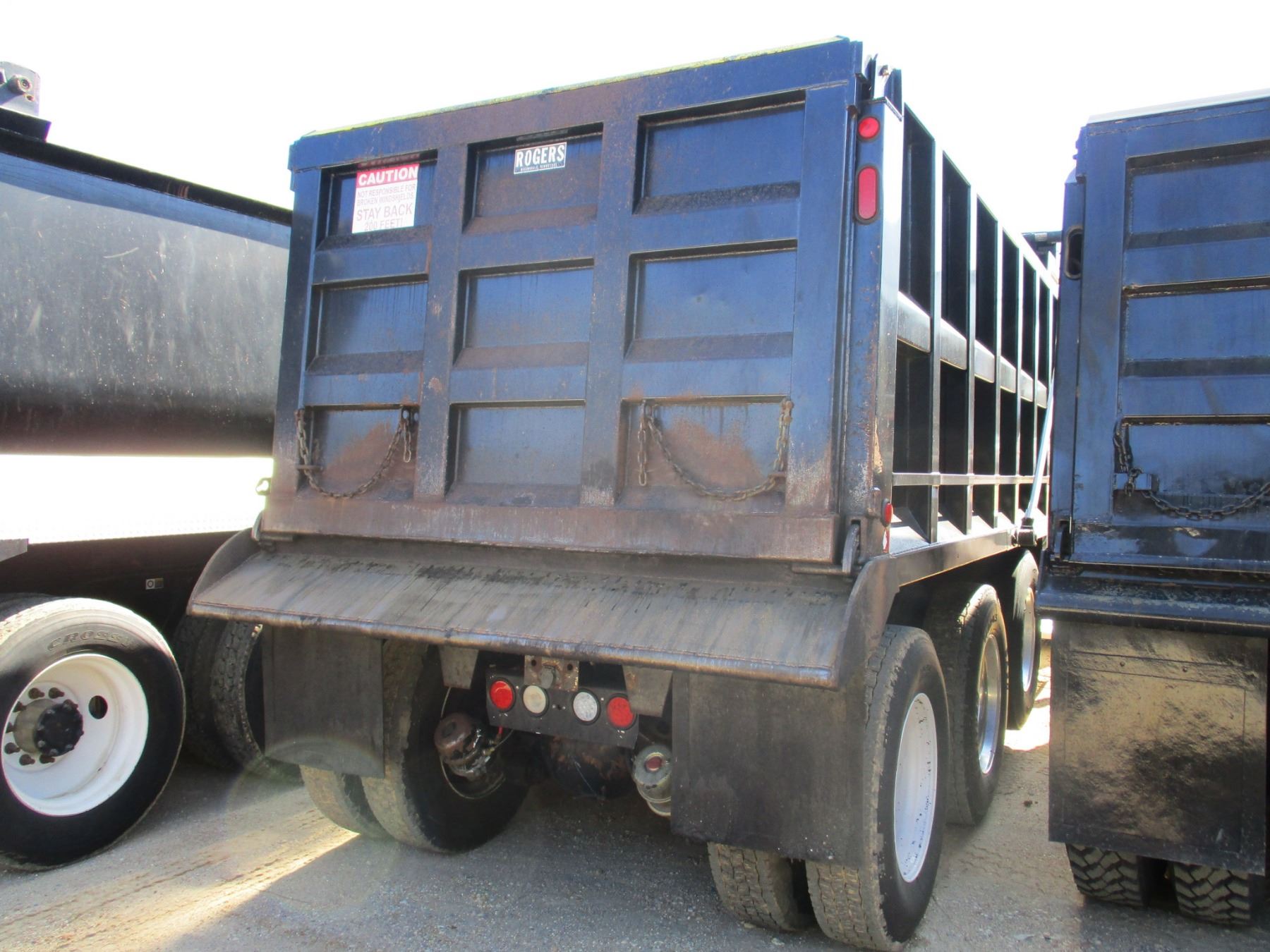 2013 PETERBILT 389K DUMP, VIN/SN1NPXGGGG70D195991 GLIDER KIT, TRI