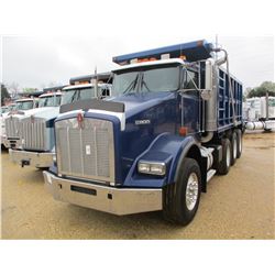 2005 KENWORTH T800 DUMP, VIN/SN:1NKDXBTX65J079787 - TRI AXLE, 475 HP CAT C15 DIESEL ENGINE, 10 SPEED