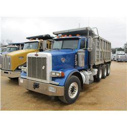 2005 PETERBILT 378 DUMP, VIN/SN:1NPFXBEX75N846278 - TRI-AXLE, 475 HP CAT C15 ENGINE, 8LL TRANS, 46K 