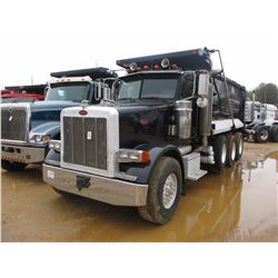 2007 PETERBILT 378 DUMP, VIN/SN:1NPFLBTXX7N675656 - TRI-AXLE, 475 HP CAT C15 DIESEL ENGINE, 8LL TRAN