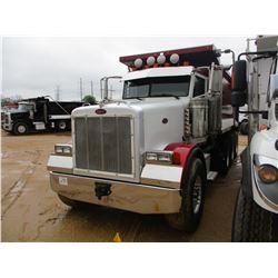 2006 PETERBILT 378 DUMP, VIN/SN:1NPFXBTX56N886024 - TRI-AXLE, 475HP CAT C15 DIESEL ENGINE, 8LL TRANS