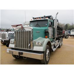 2006 KENWORTH W900B DUMP TRUCK, VIN/SN:1XKWDB0X96R114420 - T/A, 475 HP CAT C15 ENGINE, 10 SPEED TRAN