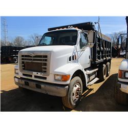 2004 STERLING DUMP, VIN/SN:2FZHADTDC64AN18553 - T/A, C7 CAT DIESEL ENGINE, 8LL TRANS, 46K REARS, 13,