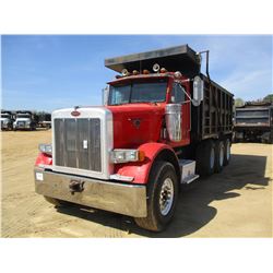 1999 PETERBILT 357 DUMP, VIN/SN:1NPALV9X7XW493197 - TRI-AXLE, 455 HP CAT C12 DIESEL ENGINE, 8LL TRAN