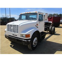 1997 INTERNATIONAL 4700 CAB & CHASSIS, VIN/SN:1HTSCABN4VH437235 - S/A, T444E ENGINE, A/T, AIR BRAKES