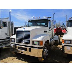 2017 MACK CHU613 TRUCK TRACTOR, VIN/SN:1M1AN07Y4HM061390 - T/A, 505 HP MACK MP8 ENGINE, 18 SPEED TRA