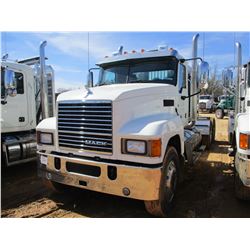 2018 MACK CHU613 TRUCK TRACTOR, VIN/SN:1M1AN07YXJM026729 - T/A, 505 HP MACK MP8 ENGINE, MACK T318 18
