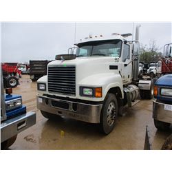 2017 MACK CHU613 TRUCK TRACTOR, VIN/SN:1M1AN07Y5HM061379 - T/A, 505 HP MP8 DIESEL ENGINE, MACK T318 