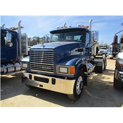 2009 MACK CHU613 TRUCK TRACTOR, VIN/SN:1M1AN07Y59N005065 - T/A, MACK MP8-485C ENGINE, 18 SPEED TRANS