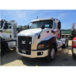 2015 CAT CT660S TRUCK TRACTOR, VIN/SN:3HSJGTKT1FN528419 - T/A, 475 HP CAT CT13 ENGINE, A/T, 45,400# 