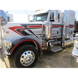 2013 PETERBILT 389 TRUCK TRACTOR, VIN/SN:1XPXD49X2DD176264 - T/A, 550HP CAT C15 DIESEL ENGINE, 13 SP