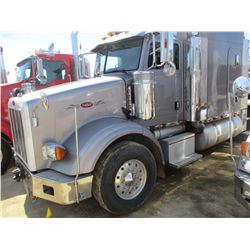 2005 PETERBILT 378 TRUCK TRACTOR, VIN/SN:1XPFPBFX25N863513 - TRI-AXLE, 550HP CAT DIESEL ENGINE, 18 S
