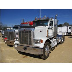 2005 PETERBILT 378 TRUCK TRACTOR, VIN/SN:1XPFDB0X95N844750 - T/A, CAT DIESEL ENGINE, 10 SPEED TRANS,