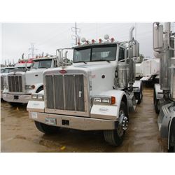 2007 PETERBILT 378 TRUCK TRACTOR, VIN/SN:1XPFDB9X57N685148 - T/A, CAT C15 470 HP ENGINE, 38K REARS, 