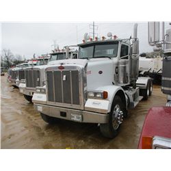 2007 PETERBILT 378 TRUCK TRACTOR, VIN/SN:1XPFDB9X67N685126 - T/A, CAT C15 470 HP ENGINE, 38K REARS, 