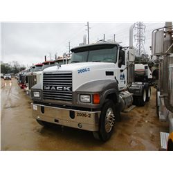 2006 MACK CHN613 TRUCK TRACTOR, VIN/SN:1M1AJ06Y76N002774 - T/A, E7 427 MACK DIESEL ENGINE, 10 SPEED 