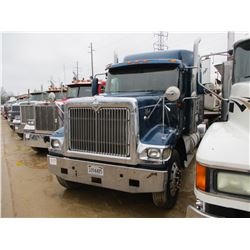 2003 INTERNATIONAL 9900i TRUCK TRACTOR, VIN/SN:3HSCHAPR93N059602 - T/A, ISX435ST CUMMINS ENGINE, 10 