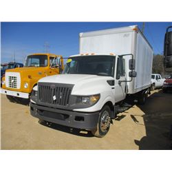 2012 INTERNATIONAL TERRA STAR SFA BOX TRUCK, VIN/SN:1HTJSSKK5CJ584423 - S/A, INTERNATIONAL DIESEL EN