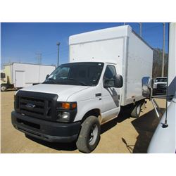 2010 E350 VAN BODY TRUCK, VIN/SN:1F0SS3HL2ADA83603 - V8 GAS ENGINE, A/T, 12'-6" BODY, ROLL UP DOOR, 