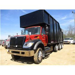 2006 INTERNATIONAL 7600 TRASH TRUCK, VIN/SN:1HTWYAHR56J344991 - TRI-AXLE, IHC DIESEL ENGINE, 10 SPEE