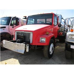 1999 FREIGHTLINER FL70 ASPHALT DISTRIBUTOR, VIN/SN:1FV6HFAA0XHA52101 - S/A, CUMMINS DIESEL ENGINE, 5