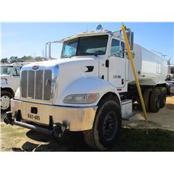 2005 PETERBILT 335 WATER TRUCK, VIN/SN:2NPLLDOX95M877226 - T/A, CAT C7 ENGINE, 8LL FULLER TRANS, 40K