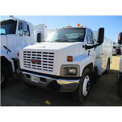 2005 GMC C6500 FUEL & LUBE TRUCK, VIN/SN:1GDJ6C1C95F504382 - S/A, CAT DIESEL ENGINE, A/T, AIR COMPRE