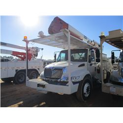 2012 INTERNATIONAL DURASTAR BUCKET TRUCK, VIN/SN:3HAMMAAN3CL586590 -S/A, IHC MAXXFORCE ENGINE, ALLIS