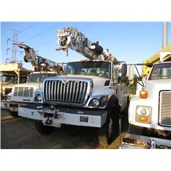 2008 INTERNATIONAL 7300 DIGGER DERRICK, VIN/SN:1HTWBAAN28J665009 - S/A, MAXX FORCE DIESEL, ALLISON A