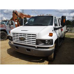 2008 CHEVROLET C4500 SERVICE TRUCK, VIN/SN:1GBE4E1958F411671 - DURAMAX DIESEL ENGINE, A/T, KNAPHEIDE