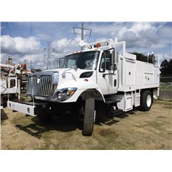 2009 INTERNATIONAL WORK STAR SERVICE TRUCK, VIN/SN:1HTZZAAN79J068268 - S/A, INTL DIESEL ENGINE, 6 SP