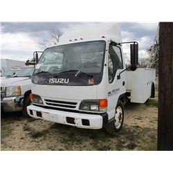 1999 ISUZU NPR HD SERVICE TRUCK, VIN/SN:4KLC4B1R0XJ003222 - GAS ENGINE, A/T, TOOL BODY, ODOMETER REA