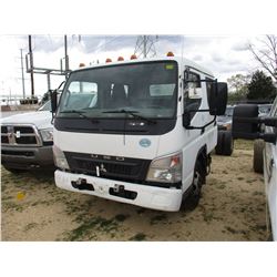 2009 MITSUBUSHI FE145 FU50 CAB & CHASSIS, VIN/SN:JL6BDH1S49K003603 - CREW CAB, DIESEL ENGINE, A/T, O