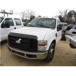2009 FORD F350 CAB & CHASSIS, VIN/SN:1FDWF36R29EA00321 - S/A, DUALLY, POWERSTROKE V8, A/T