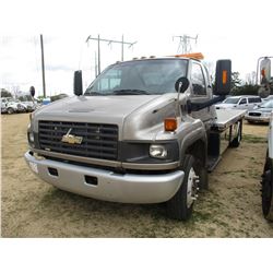 2007 CHEVROLET C5500 ROLLBACK TRUCK, VIN/SN:1GBE5C1927F420246 - S/A, GM DIESEL ENGINE, A/T, GVW 19,5
