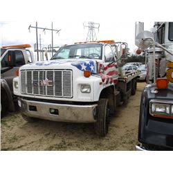 1996 GMC TOP KICK ROLLBACK, VIN/SN:1GDJ6H1J9TJ508969 - S/A, CAT DIESEL ENGINE, 6 SPEED TRANS, 19' RO
