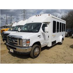 2011 FORD E350 PASSENGER VAN, VIN/SN:1FDWE3FL4BDA49210 - GAS ENGINE, A/T, 14 PASSENGER, ODOMETER REA